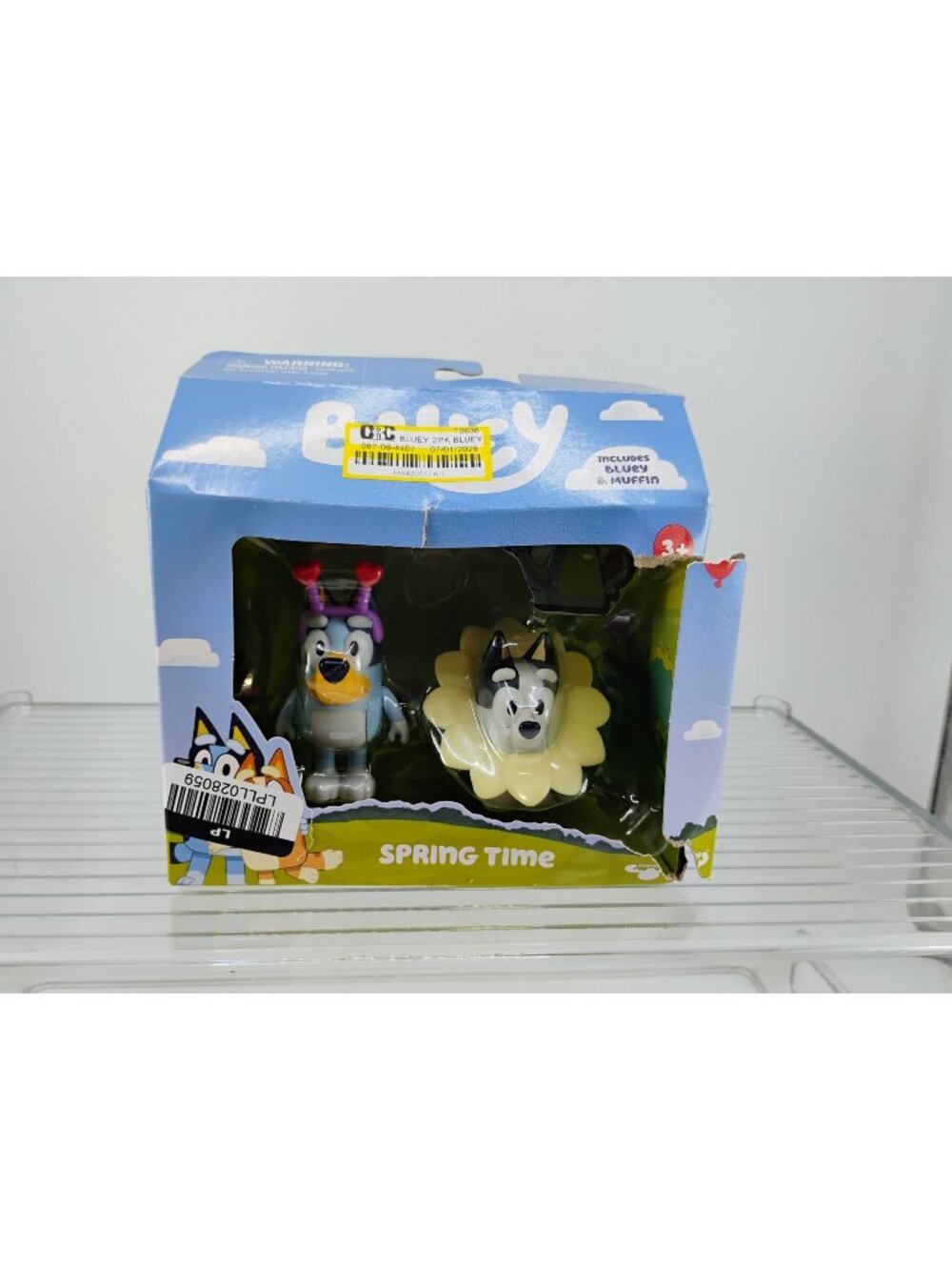 Bluey Spring Time Collectible 2-Pack Figures Bluey & Muffin